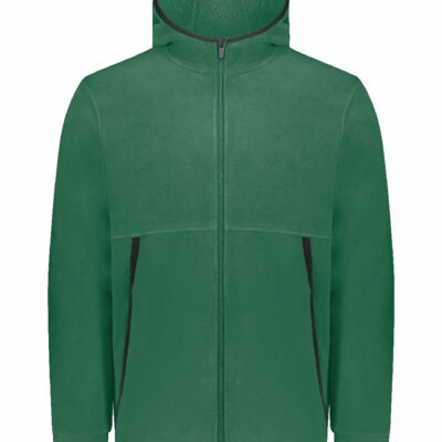 Unisex Eco Revive™ Polar Fleece Hooded Full-Zip Jacket Thumbnail