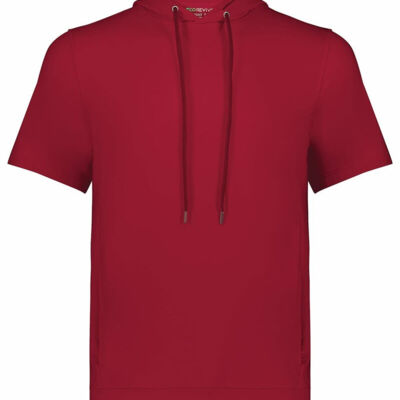 Youth Eco Revive™ Ventura Soft Knit Short Sleeve Hooded Sweatshirt Thumbnail