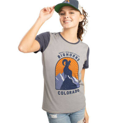 Ladies Gameday Vintage Ringer Tee Thumbnail