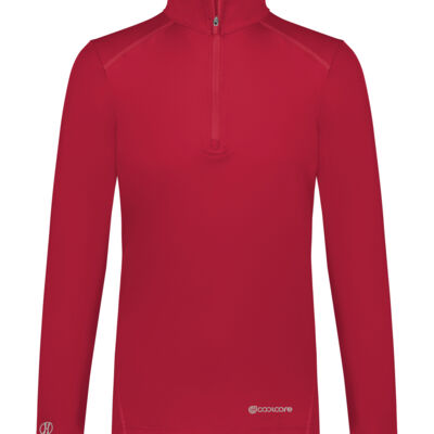 Ladies 1/4 Zip Pullover Powered by Coolcore(r) Thumbnail