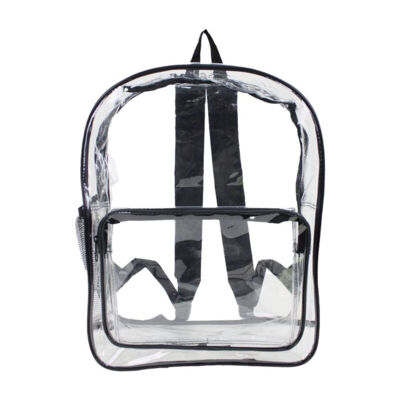 Large 17" Heavy Duty Clear Backpack Thumbnail