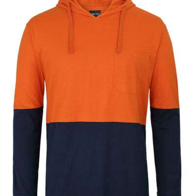 JB's  HV L/S COTTON TEE WITH HOOD Thumbnail