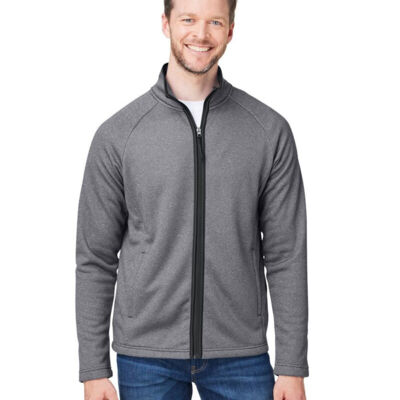 Men's Venture Heathered Stripe Full-Zip Thumbnail