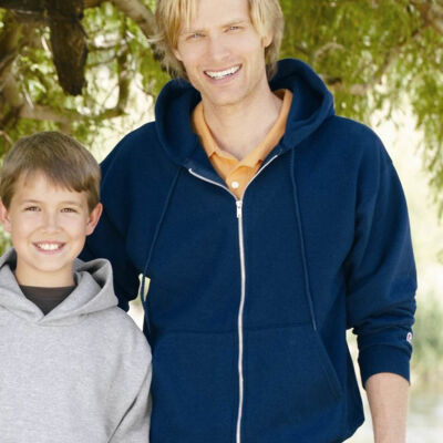 Unisex Powerblend® Full-Zip Hooded Sweatshirt Thumbnail