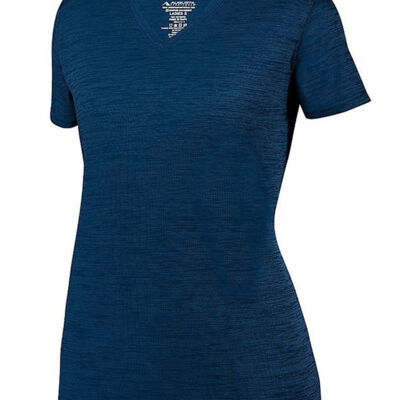 Women's Shadow Tonal Heather Training V-Neck T-Shirt Thumbnail