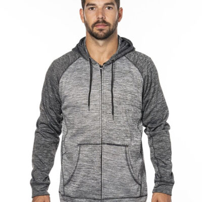 Men's Performance Raglan Full-Zip Sweatshirt Thumbnail