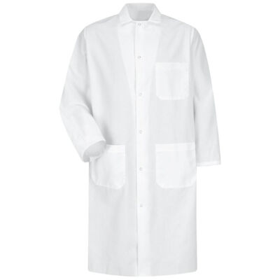 Unisex Butcher Coat with Interior Chest Pocket Thumbnail