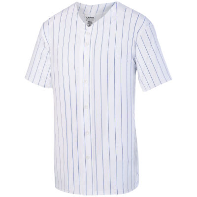 Youth Pinstripe Full-Button Jersey Thumbnail