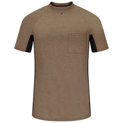 Men's FR Two-Tone Base Layer with Concealed Chest Pocket- EXCEL FR Thumbnail