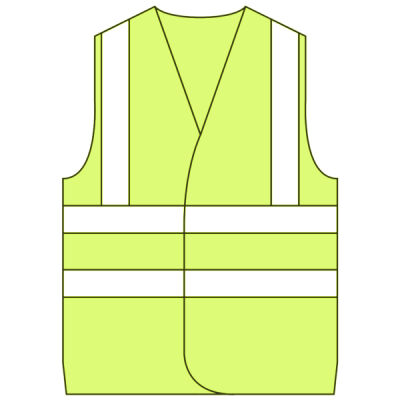 Generic Safety Vest - Customer Provided Thumbnail